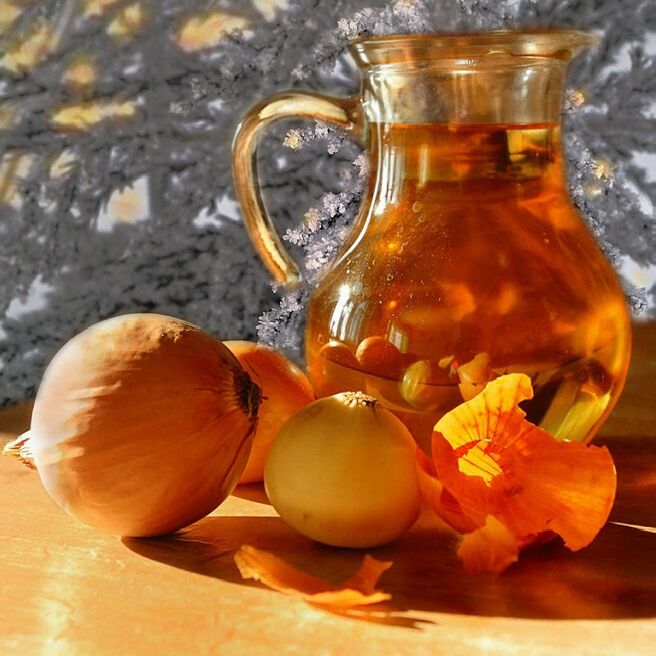 Инфузия на лук за премахване на паразити